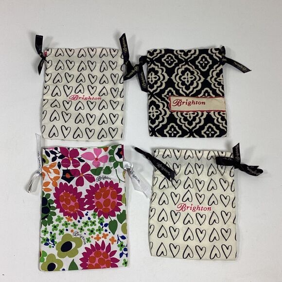 Brighton Double Strand Beaded Necklace Brown Blue With 4 Bags - Picture 10 of 11